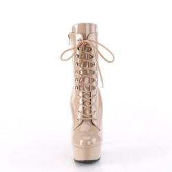 Pleaser DELIGHT-1020 Nude Patent Sale Women