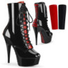 Pleaser DELIGHT-1020FH Ankle Boots