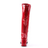 Funtasma GOGO-300 Red Patent Chunky Heel 70s Boots