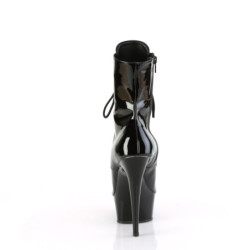 Pleaser DELIGHT-1021 Black Patent Sale Women