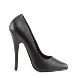 Devious DOMINA-420 Black Leather Sale Women