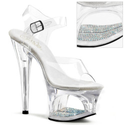 Pleaser MOON-708DM Platform High Heeled Women Shoes