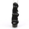 Pleaser DELIGHT-1037 Black Vegan Suede Leather Sale