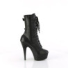 Pleaser DELIGHT-1043 Black Vegan Leather Sale Women