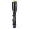 Pleaser DELIGHT-2000 Black Vegan Leather Sale Women