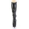 Pleaser DELIGHT-2000 Black Vegan Leather Sale Women