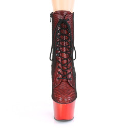 Pleaser ADORE-1020HFN Red Hologram Chrome Sale Women