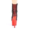 Pleaser ADORE-1020HFN Red Hologram Chrome Sale Women