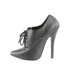 Devious DOMINA-460 Black Vegan Leather Sale Women