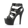 Pleaser ASPIRE-658 Black Vegan Leather Sale Women