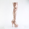 Pleaser DELIGHT-3000HWR Rose Gold Hologram Sale Women