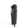 Pleaser FLAMINGO-865 Black Vegan Leather Sale Women