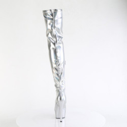 Pleaser DELIGHT-3000HWR Silver Hologram Sale Women