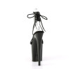 Pleaser FLAMINGO-870 Black Patent Strass Sale Women