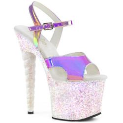 Pleaser UNICORN-711LG Purple Patent Glitter Sale Women