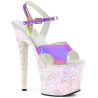 Pleaser UNICORN-711LG Purple Patent Glitter Sale Women