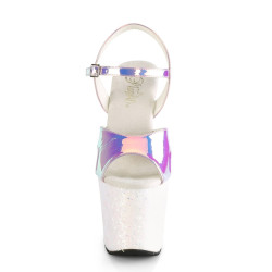 Pleaser UNICORN-711LG Purple Patent Glitter Sale Women