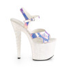 Pleaser UNICORN-711LG Purple Patent Glitter Sale Women