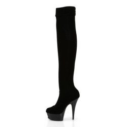 Demonia WAVE-20 Black Patent Sale Women