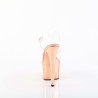 Pleaser ADORE-708 Rose Gold Platform High Heels Sandals