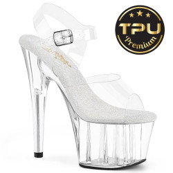 Pleaser ADORE-708PREM White Insole Platform High Heels