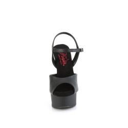 Pleaser EXCITE-609 Black Vegan Leather Sale Women
