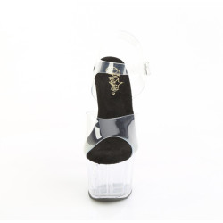 Pleaser ADORE-708PREM Black Insole Platform High Heels
