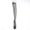 Pleaser DELIGHT-3009 Mesh Stretch Over The Knee Boots