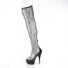 Pleaser DELIGHT-3009 Mesh Stretch Over The Knee Boots