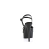 Pleaser EXCITE-609 Black Vegan Leather Sale Women