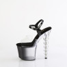 Pleaser BLISS-708-1BC Pearl Heeled Ombre Platform Shoes