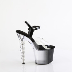 Pleaser BLISS-708-1BC Pearl Heeled Ombre Platform Shoes