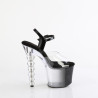 Pleaser BLISS-708-1BC Pearl Heeled Ombre Platform Shoes