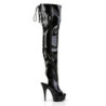 Fabulicious CHIC-47 Rose Ankle Cuff Steel Heel Sandal