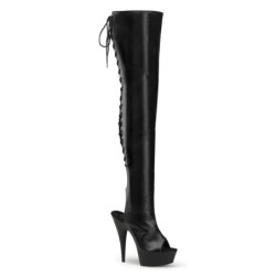 Pleaser DELIGHT-3017 Thigh high boots