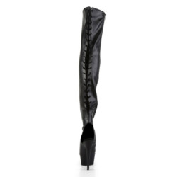 Fabulicious CHIC-47 Rose Ankle Cuff Steel Heel Sandal