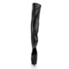 Pleaser DELIGHT-3017 Vegan Laced Thigh High Boots