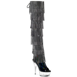 Pleaser DELIGHT-3017HG-RSF Thigh high boots
