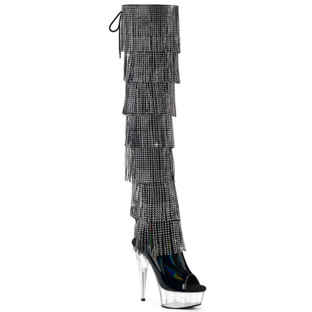 Pleaser DELIGHT-3017HG-RSF Thigh high boots
