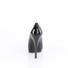 Pleaser Pink Label CHLOE-02 Black Patent Heels Men