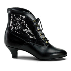 Funtasma DAME-05 Black Vegan Lace Boots Men