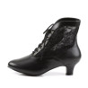 Funtasma DAME-05 Black Vegan Lace Boots Men