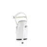 Pleaser EXCITE-609 White Patent Sale Women