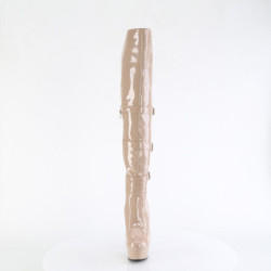 Pleaser DELIGHT-3018 Nude Patent Sale Women