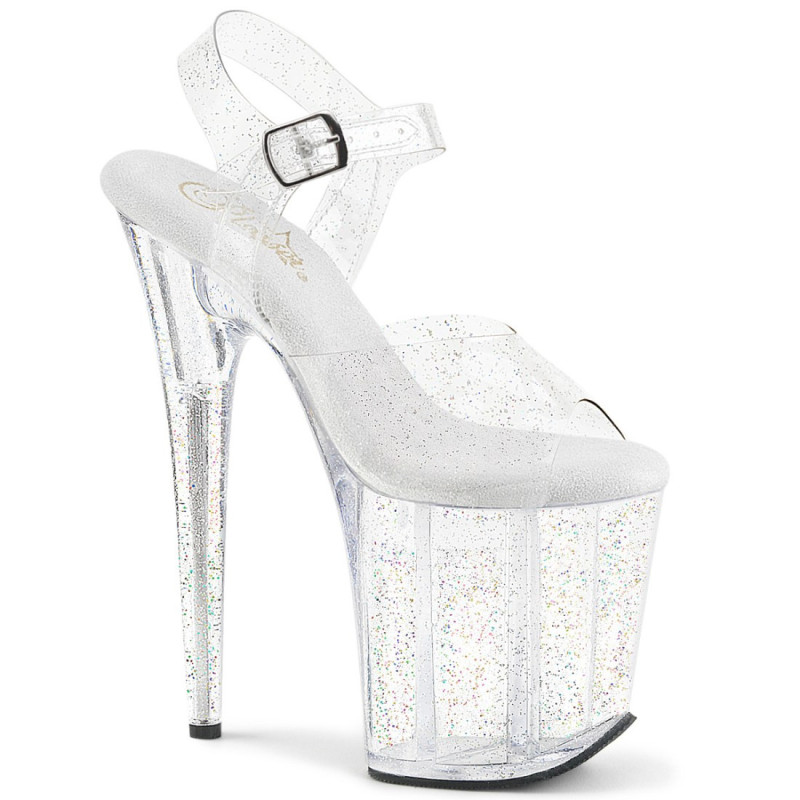 Pleaser FLAMINGO-808MMG Exotic High Heel Pole Dance Shoes