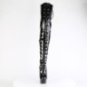 Pleaser DELIGHT-3022 Black Patent Sale Women