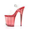 Pleaser FLAMINGO-808T Red Exotic Pole Dance High Heels