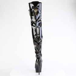 Pleaser DELIGHT-3022 Black Patent Sale Women