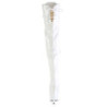 Pleaser DELIGHT-3022 White Patent Sale Women