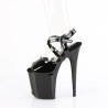 Pleaser FLAMINGO-824 Patent Exotic Pole Dance High Heels